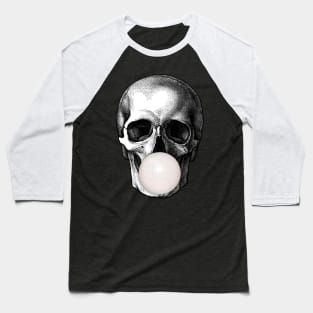 skull head on gummy balloon Baseball T-Shirt